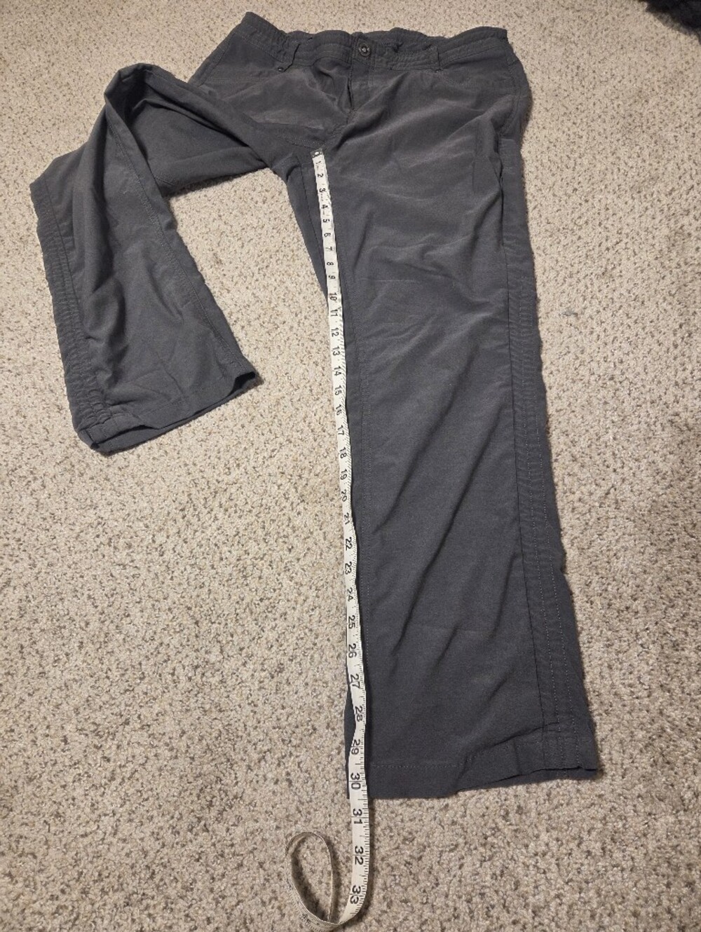 Kuhl Trekr Pant Hiking Charcoal Gray Style 6235 Women's 14 Gorpcore Trek Camp - Picture 8 of 11